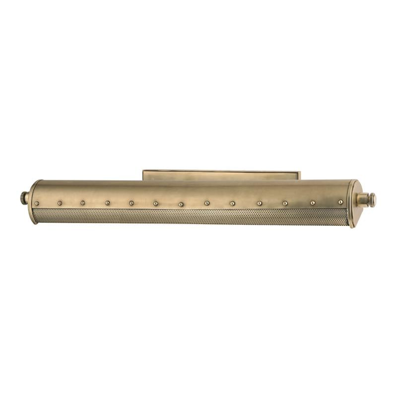 Hudson Valley Lighting Gaines Aged Brass 25.5W x 25.5L x 3.25H Wall Sconce