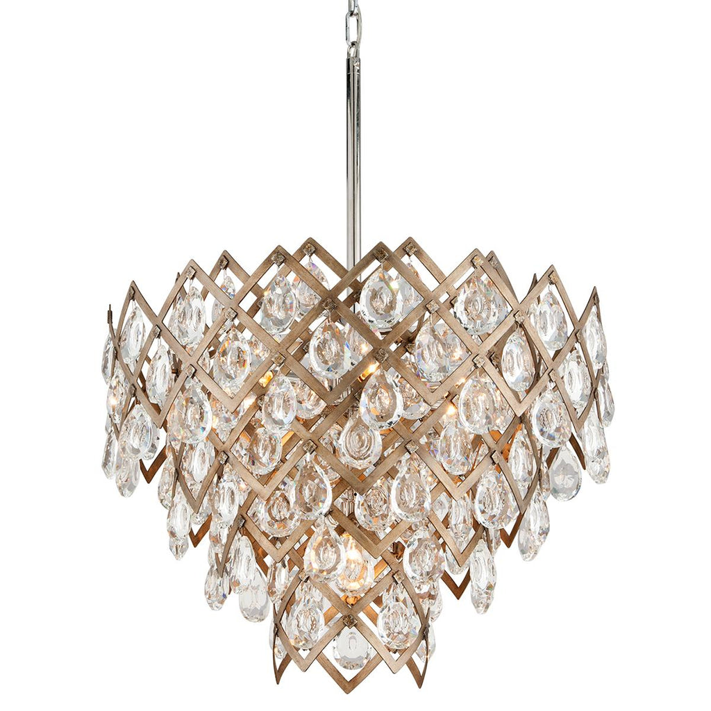 Corbett Lighting Tiara VIENNA BRONZE 25.75W x 25.75L x 21.75H Chandelier