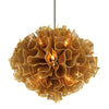 Corbett Lighting Pulse Gold Leaf 31W X 31L X 29.5H Chandelier