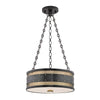 Hudson Valley Lighting Gaines Aged Old Bronze 16W X 16L X 5.75H Pendant