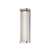 Hudson Valley Lighting Newburgh Polished Nickel 5.25W X 5.25L X 17H Wall Sconce