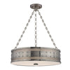 Hudson Valley Lighting Gaines Historic Nickel 22W X 22L X 5.75H Chandelier