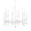 Hudson Valley Lighting Hathaway White Plaster 32.25W X 32.25L X 34.25H Chandelier