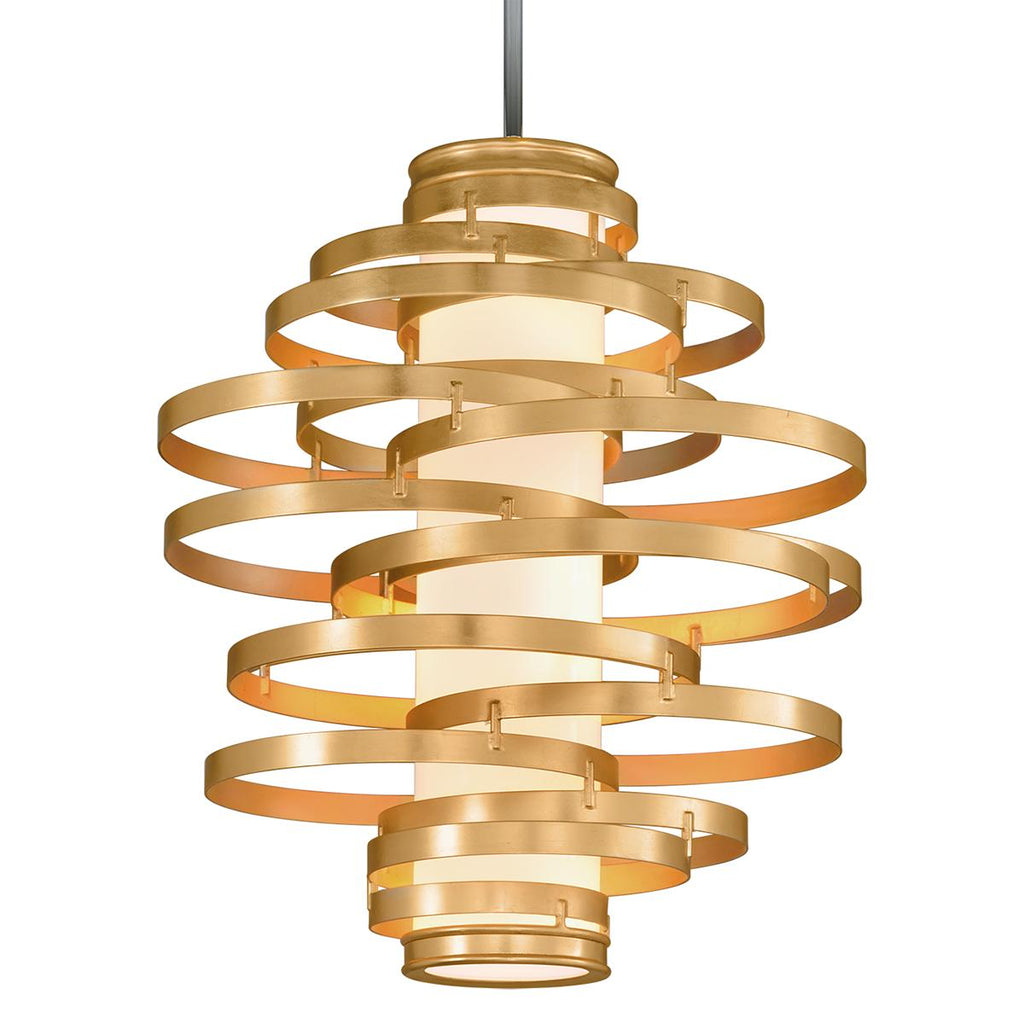 Corbett Lighting Vertigo Gold Leaf 30W x 32.75H Chandelier