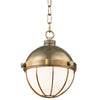 Hudson Valley Lighting Sumner Aged Brass 9W X 9L X 10.5H Pendant