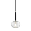 Hudson Valley Lighting Breton Polished Nickel 8.5W X 8.5L X 14.75H Pendant