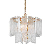 Corbett Lighting Piemonte Gold Leaf 24.25W X 24.25L X 22H Chandelier