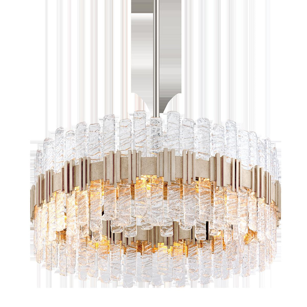 Corbett Lighting Ciro WARM SILVER LEAF 36W x 16H Chandelier