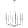 Hudson Valley Lighting Gideon Polished Nickel 24.25W X 24.25L X 24.75H Chandelier