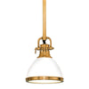 Hudson Valley Lighting Randolph Aged Brass 7W X 7L X 11H Pendant