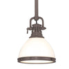 Hudson Valley Lighting Randolph Historic Bronze 7W X 7L X 11H Pendant