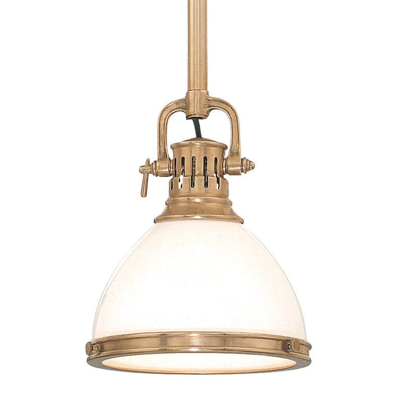 Hudson Valley Lighting Randolph Aged Brass 13W x 13L x 18.5H Pendant