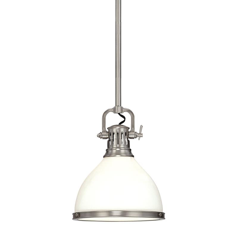 Hudson Valley Lighting Randolph Satin Nickel 10W x 10L x 15H Pendant