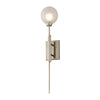 Corbett Lighting Tempest Satin Silver Leaf 5.25W X 5.25L X 27H Wall Sconce