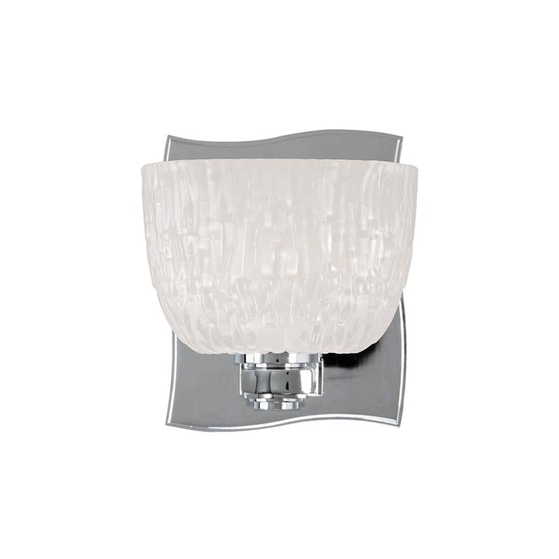 Hudson Valley Lighting Cove Neck Polished Chrome 4.75W x 4.75L x 5.5H Wall Sconce