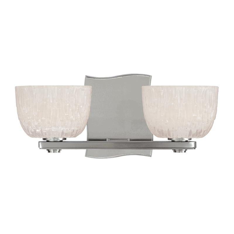 Hudson Valley Lighting Cove Neck Satin Nickel 12W x 12L x 5.5H Wall Sconce