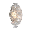 Corbett Lighting Jasmine Silver Leaf 9W X 9L X 18H Wall Sconce