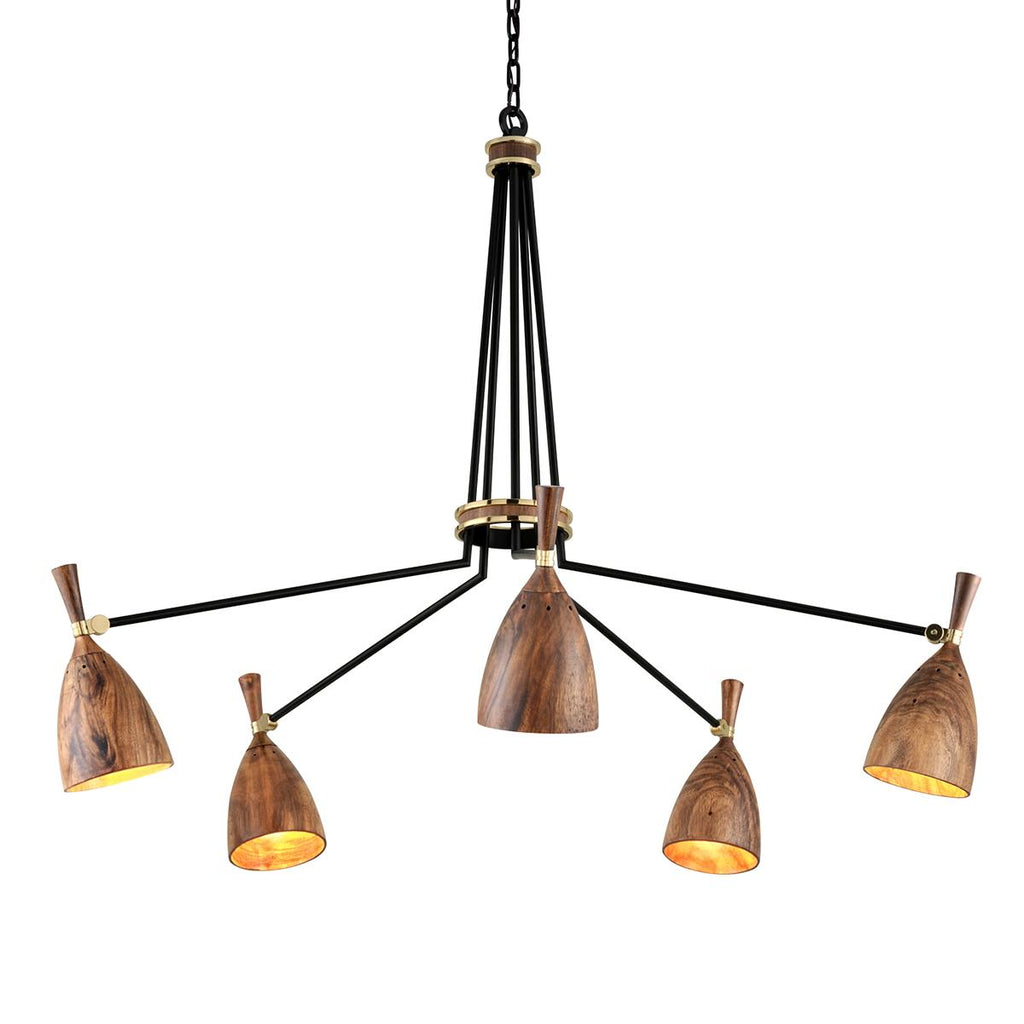 Corbett Lighting Utopia SOFT BLACK 52.75W x 52.75L x 41H Chandelier