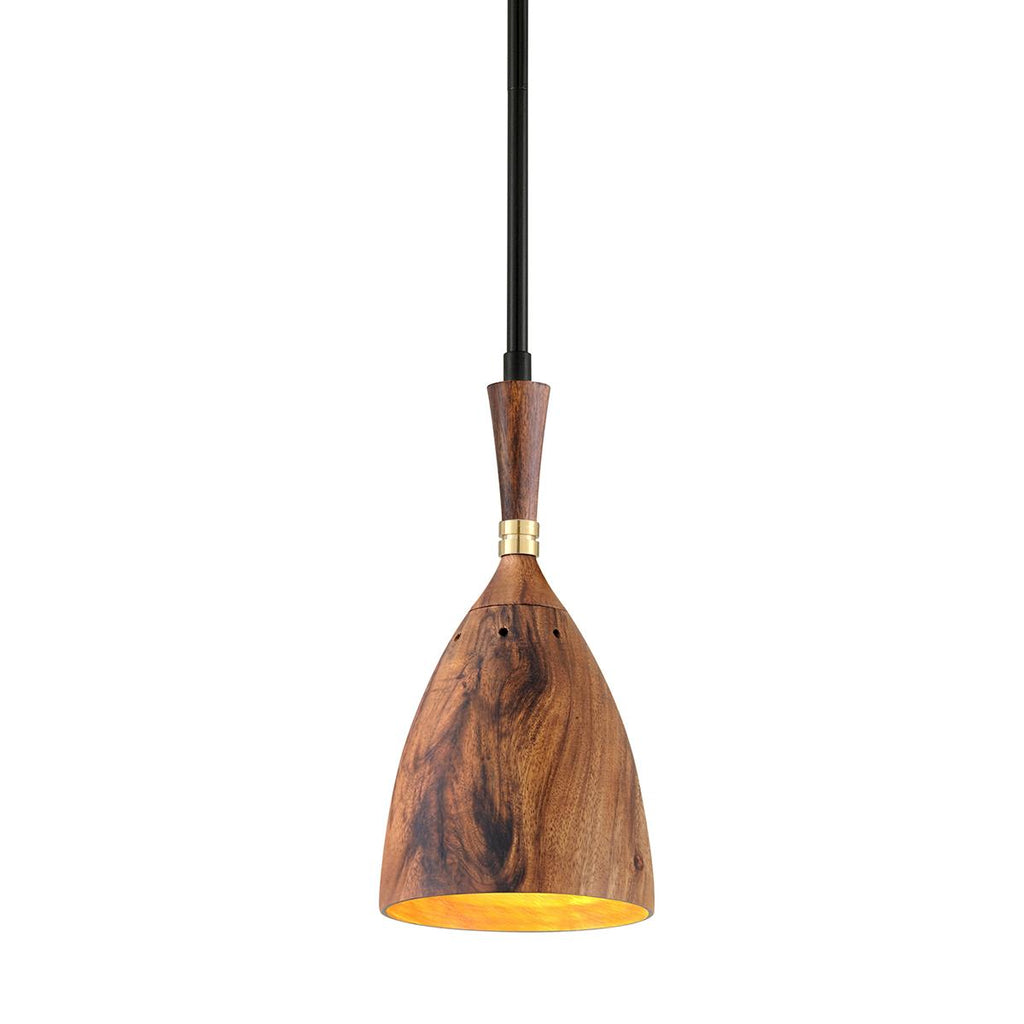 Corbett Lighting Utopia SOFT BLACK 6W x 6L x 12.5H Pendant