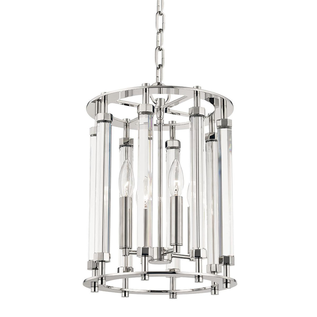 Hudson Valley Lighting Haddon Polished Nickel 12W x 12L x 17.25H Pendant