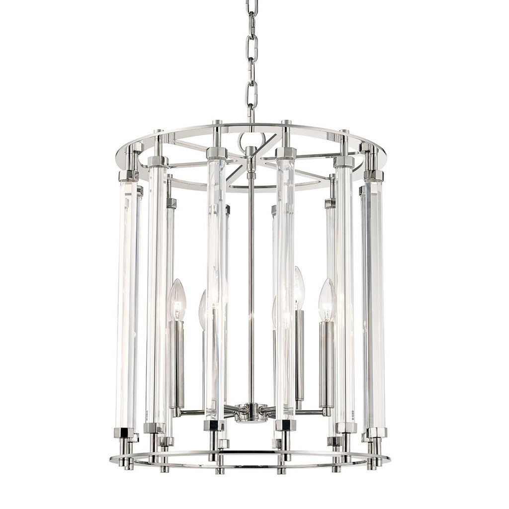 Hudson Valley Lighting Haddon Polished Nickel 18W x 18L x 23H Pendant