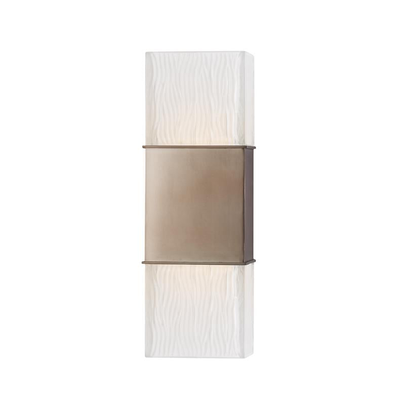 Hudson Valley Lighting Aurora Brushed Bronze 4.5W x 4.5L x 13.5H Wall Sconce