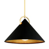 Corbett Lighting Charm Gold Leaf/Soft Black Combo 30W X 30L X 21H Pendant