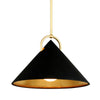 Corbett Lighting Charm Gold Leaf 23W X 23L X 16.5H Pendant