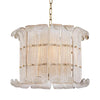 Hudson Valley Lighting Brasher Aged Brass 22.75W X 22.75L X 15.75H Chandelier