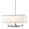 Hudson Valley Lighting Collins Polished Nickel 24.5W X 24.5L X 13.75H Chandelier