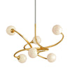 Corbett Lighting Signature Gold Leaf 29W X 29L X 19H Chandelier