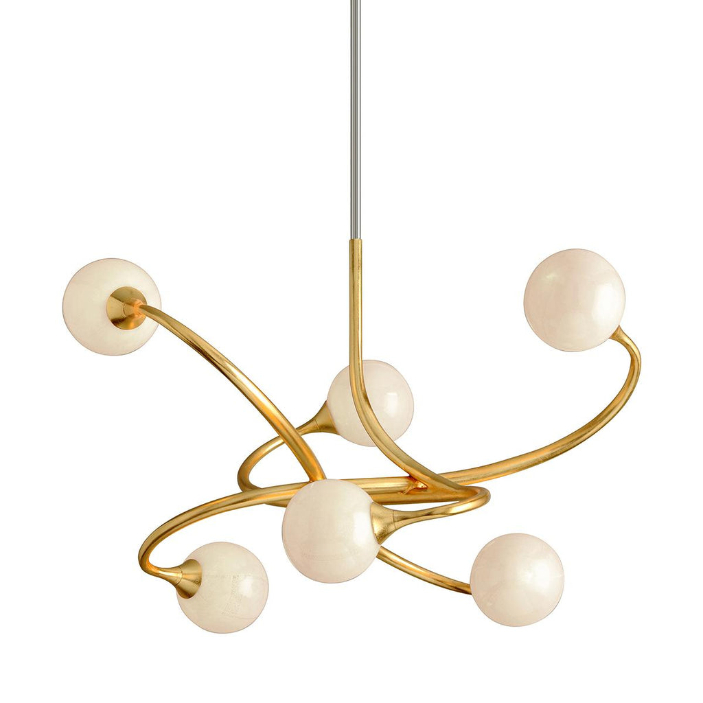 Corbett Lighting Signature Gold Leaf 29W x 29L x 19H Chandelier