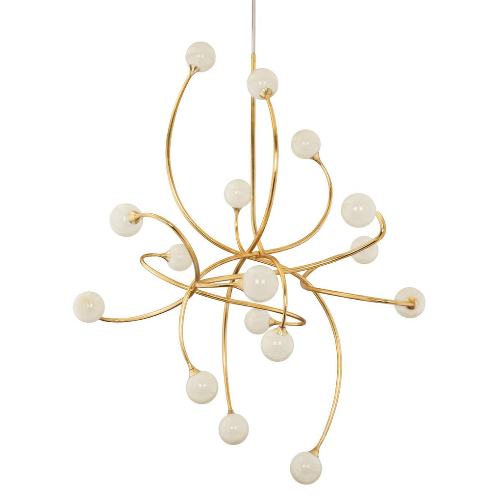 Corbett Lighting Signature Gold Leaf 56W x 56L x 61H Chandelier