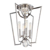 Hudson Valley Lighting Waterloo Polished Nickel 13W X 13L X 14.5H Semi-Flush Mount