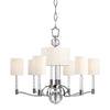 Hudson Valley Lighting Waterloo Polished Nickel 31W X 31L X 26H Chandelier