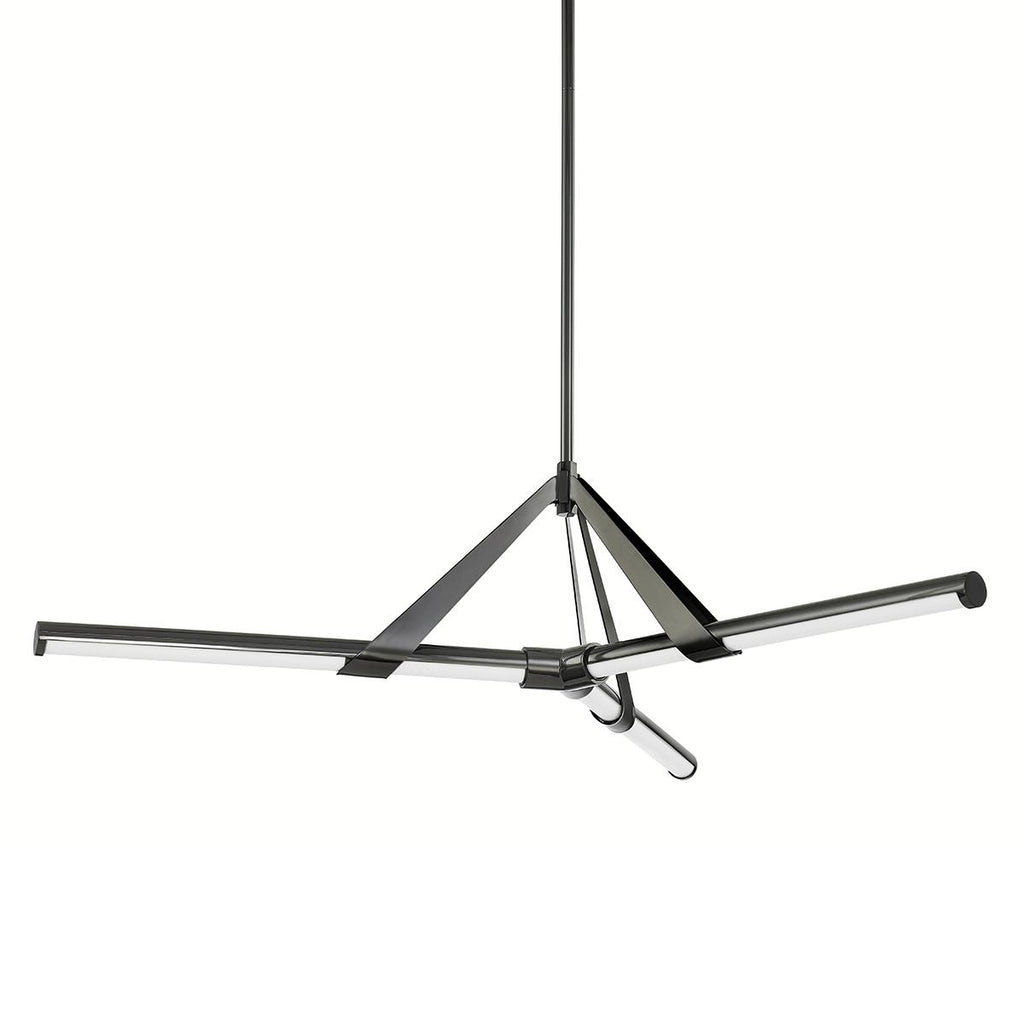 Hudson Valley Lighting Jonas Black Nickel 46W x 46L x 10.25H Chandelier