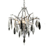 Corbett Lighting Nera Blackened Silver Leaf 23.75W X 23.75L X 28.5H Chandelier