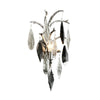 Corbett Lighting Nera Blackened Silver Leaf 10W X 10L X 17.75H Wall Sconce