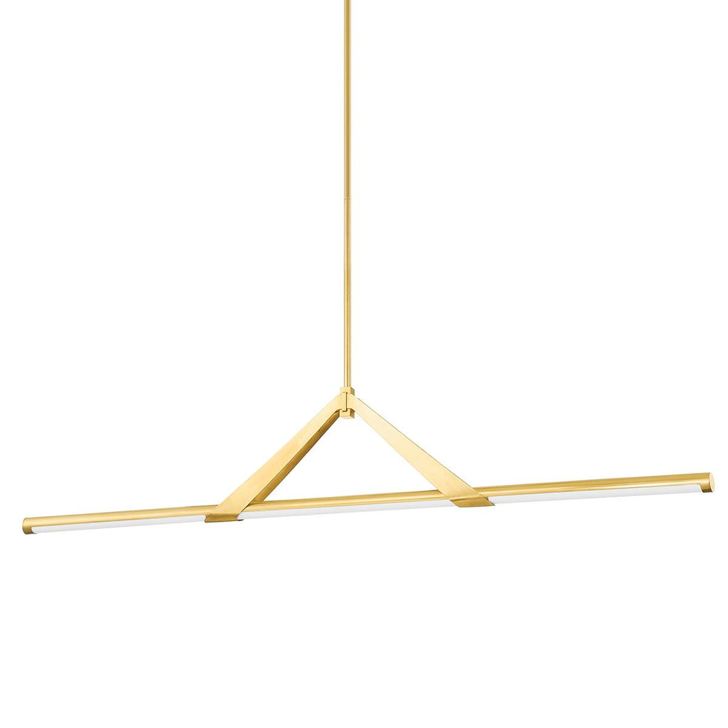 Hudson Valley Lighting Jonas Aged Brass 5.5W x 60L x 10.5H Pendant