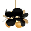 Corbett Lighting Ginger Soft Black 26.5W X 26.5L X 17.25H Chandelier