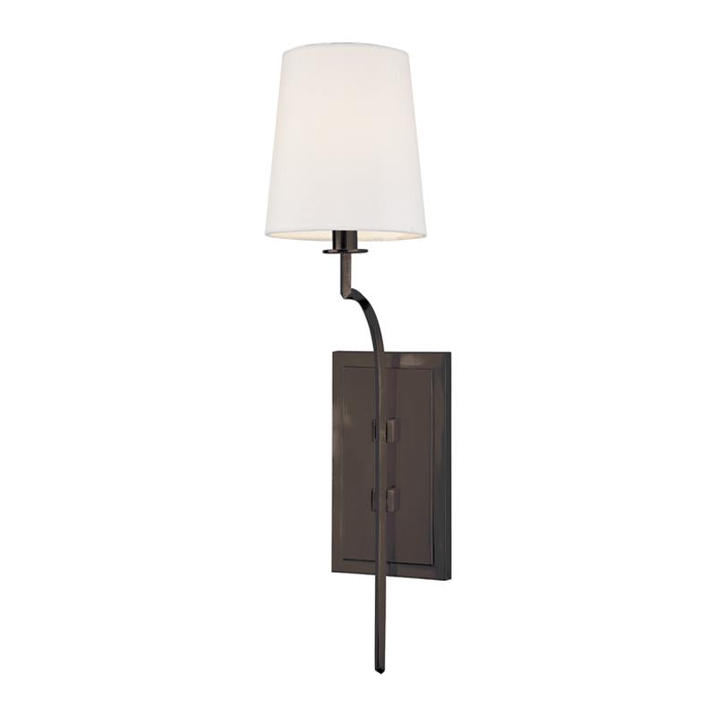 Hudson Valley Lighting Glenford Old Bronze 5.5W x 5.5L x 22H Wall Sconce