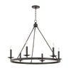 Hudson Valley Lighting Allendale Aged Old Bronze 35.75W X 35.75L X 29.75H Chandelier