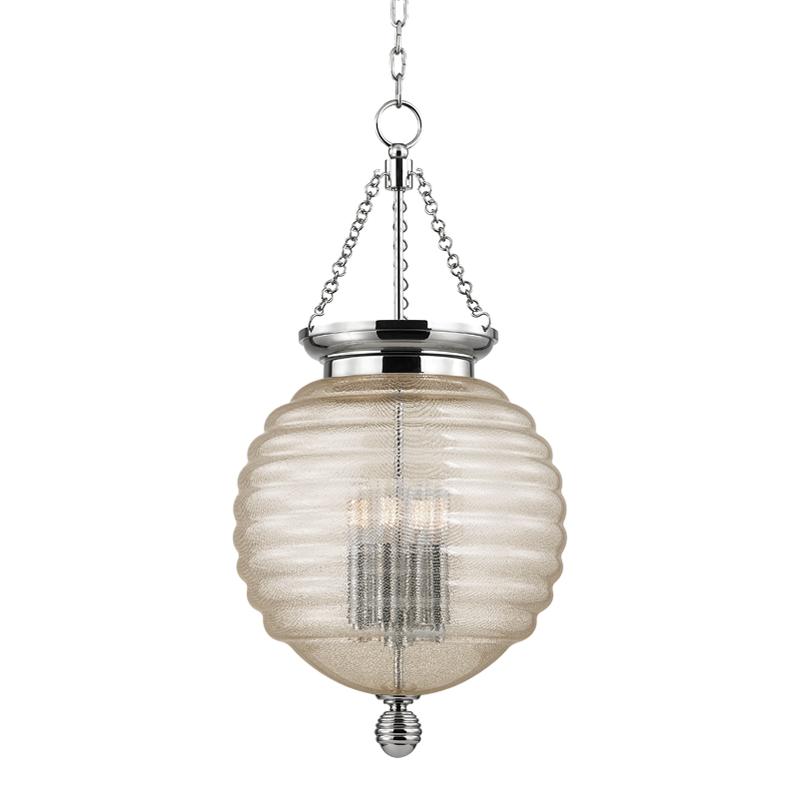 Hudson Valley Lighting Coolidge Polished Nickel 14W x 14L x 27H Pendant