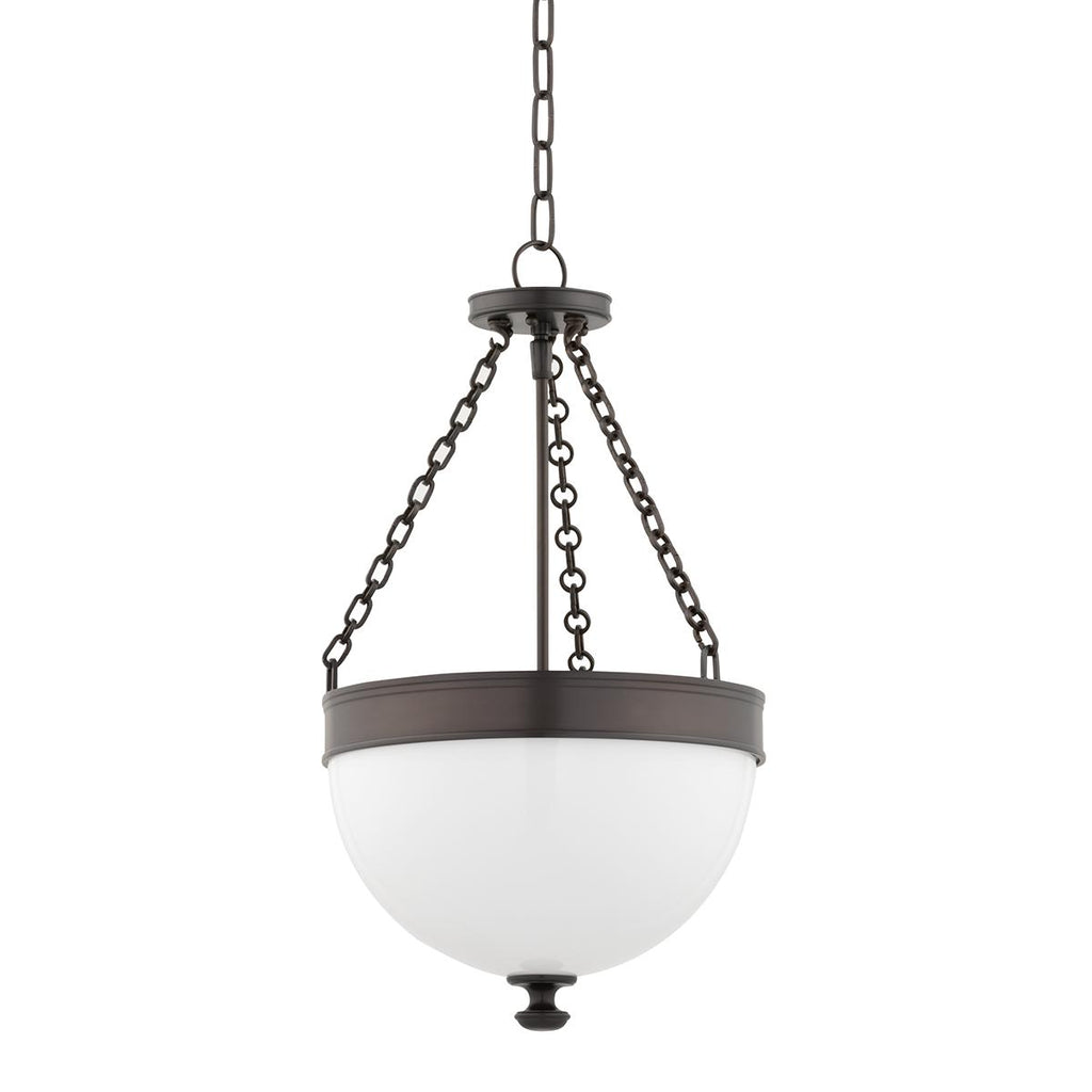 Hudson Valley Lighting Barrington Historic Bronze 14W x 14L x 24H Pendant