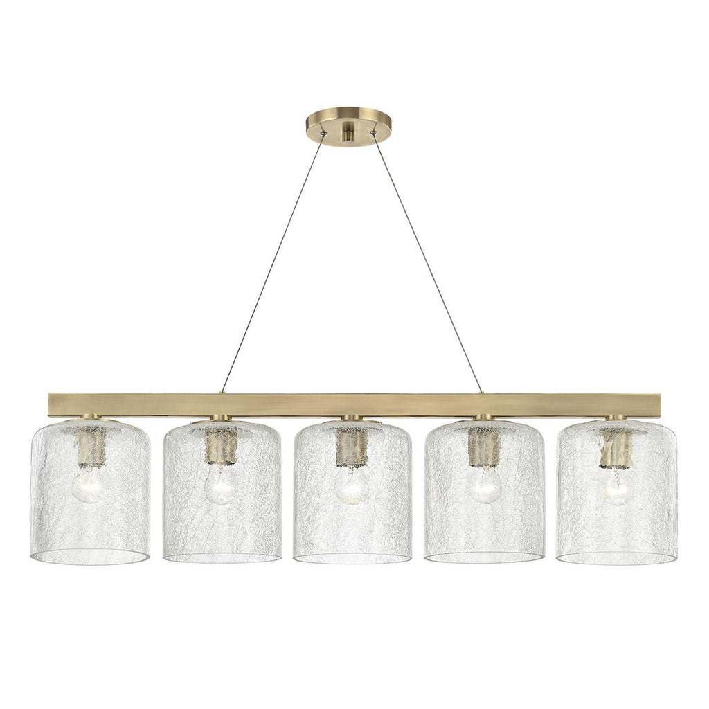 Hudson Valley Lighting Charles Aged Brass 40.5W x 40.5L x 10.5H Pendant