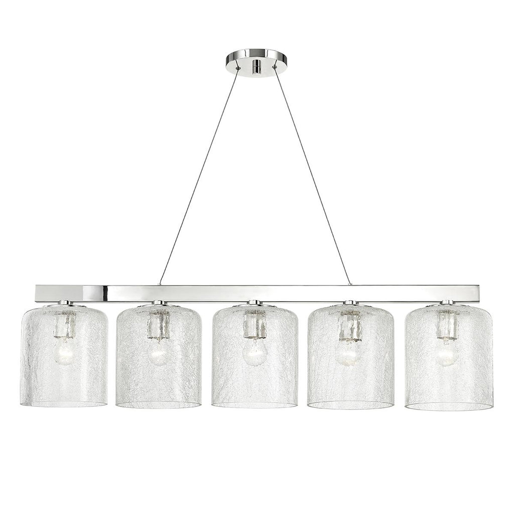 Hudson Valley Lighting Charles Polished Nickel 40.5W x 40.5L x 10.5H Pendant