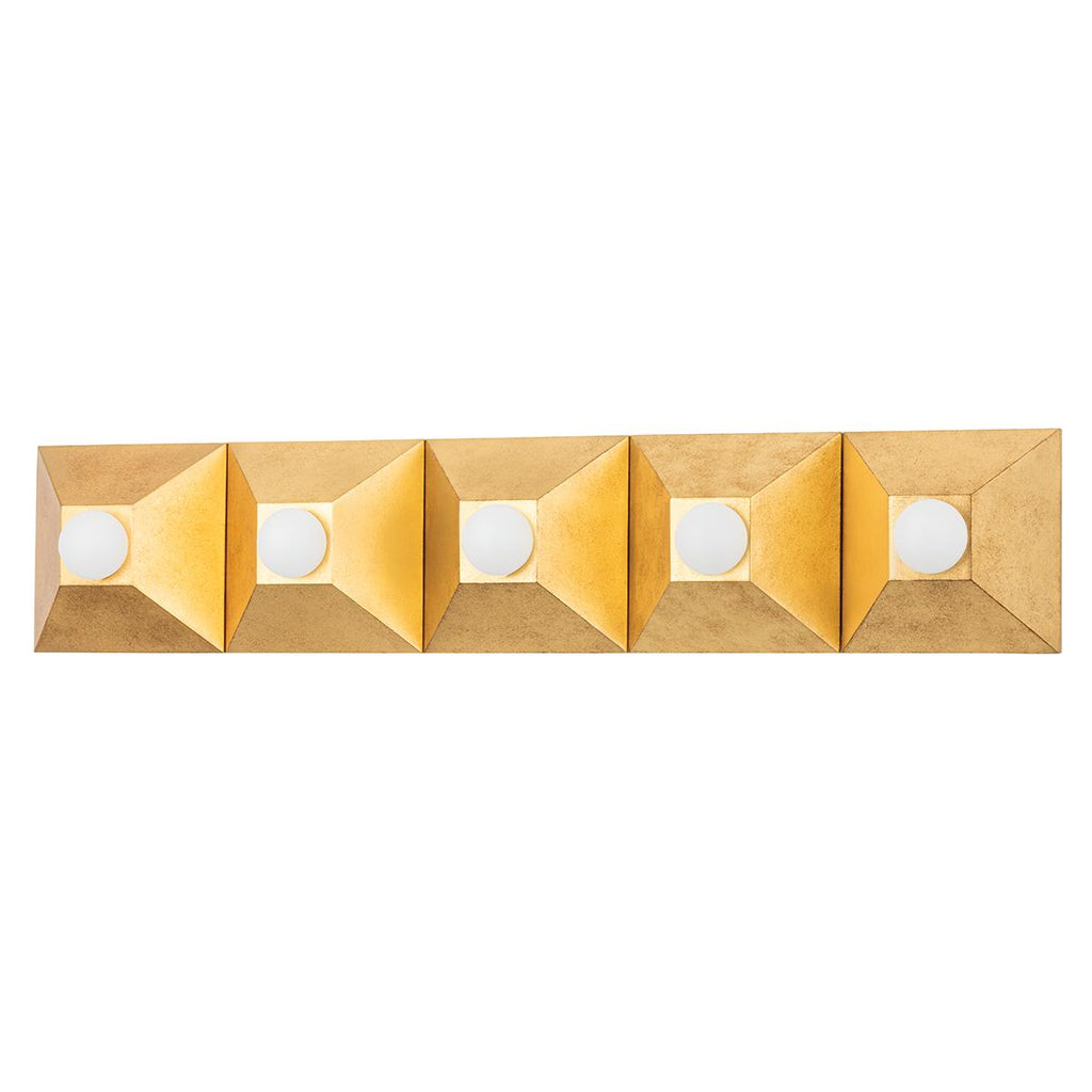 Corbett Lighting Max VINTAGE GOLD LEAF 30W x 30L x 6H Wall Sconce