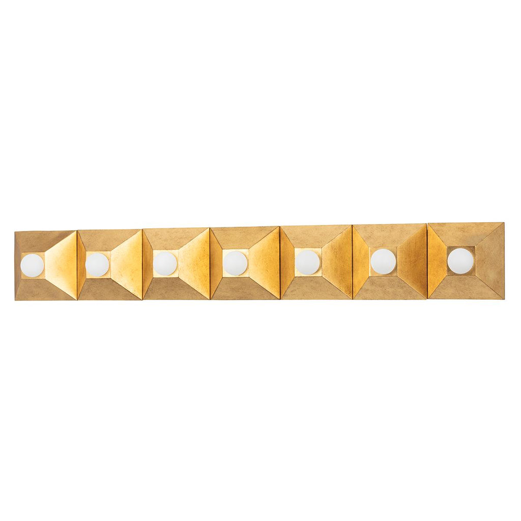 Corbett Lighting Max VINTAGE GOLD LEAF 42W x 42L x 6H Wall Sconce