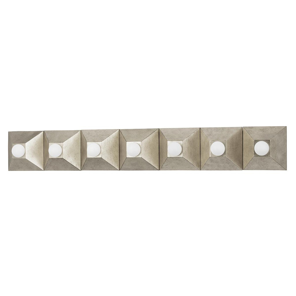 Corbett Lighting Max SILVER LEAF 42W x 42L x 6H Wall Sconce