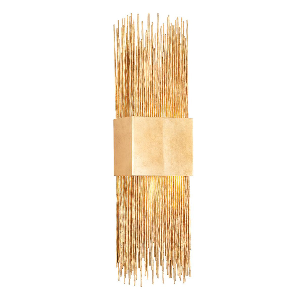 Corbett Lighting Sabine VINTAGE GOLD LEAF 7W x 7L x 28H Wall Sconce